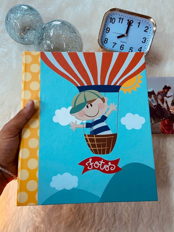 Álbum Infantil Ferragem 200 Fotos 10x15 Ical Balão - Image 3