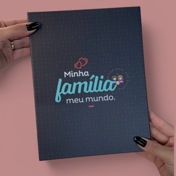 2 Álbuns Fotos Recordações Autocolante Minha Família Ical - Imagem 3