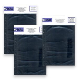 Kit 20 Refil para Álbum R7 10 Folhas Preta 15x21 Ical